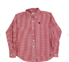 Load image into Gallery viewer, Button down shirt - Red Check
