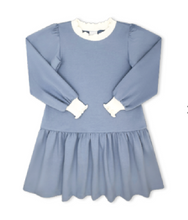Load image into Gallery viewer, Dorothy Dropwaist Dress - Lake Blue
