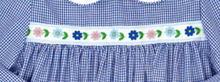 Load image into Gallery viewer, Layla Legging Set River Royal Minigingham, Flowers
