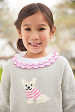 Load image into Gallery viewer, Intarsia Sweater - Girl Frenchie
