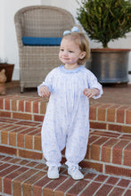Load image into Gallery viewer, Lila Long Bubble - Blue Bows Knit
