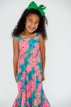 Load image into Gallery viewer, Floral Ruffle Maxi Dress - Luau
