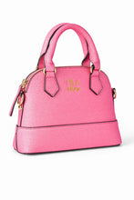 Load image into Gallery viewer, Girl&#39;s Crossbody Purse - Neon Pink Glitter
