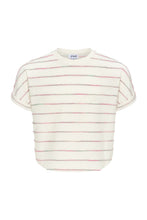 Load image into Gallery viewer, Fran Top - Green/Pink Stripe
