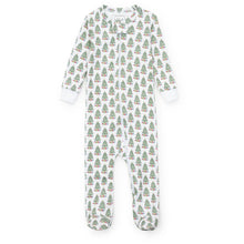 Load image into Gallery viewer, Parker Zipper Pajama - Under the Christmas Tree
