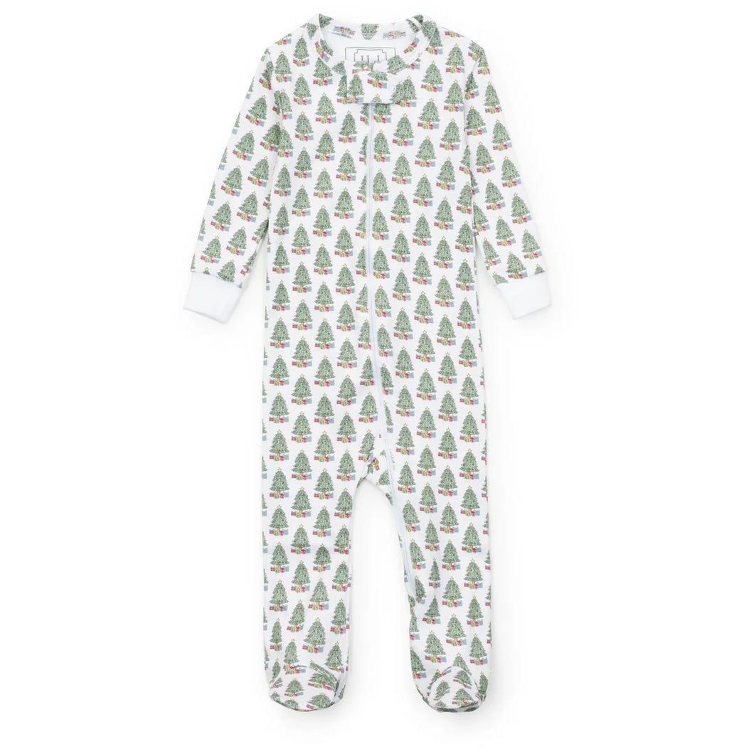 Parker Zipper Pajama - Under the Christmas Tree