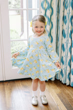 Load image into Gallery viewer, Patch Long Sleeve Twirl Dress
