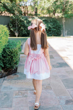 Load image into Gallery viewer, Paulette Pink Bow Pinafore Dress
