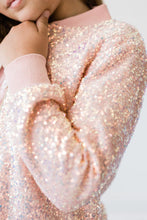 Load image into Gallery viewer, Sequin Jacket - Peach
