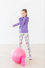 Load image into Gallery viewer, Full-Zip Ruffle Active Jacket - Playful Purple
