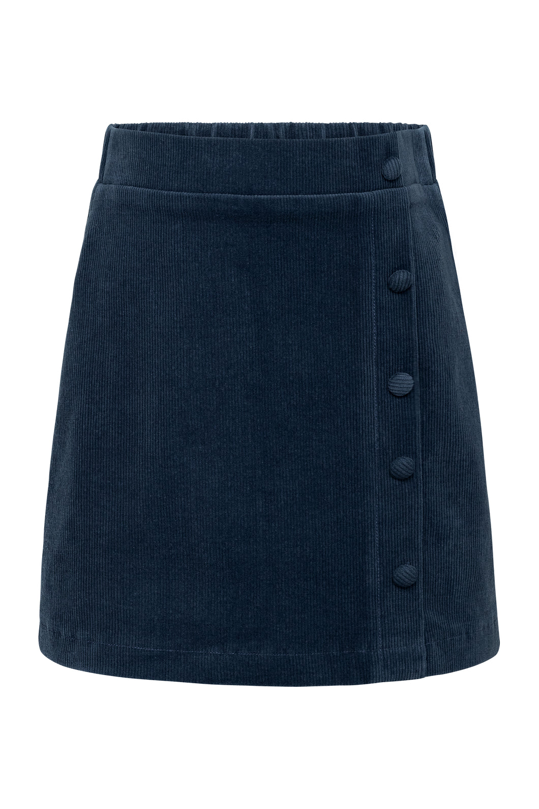 Reese Cord Skirt - Cerulean Blue
