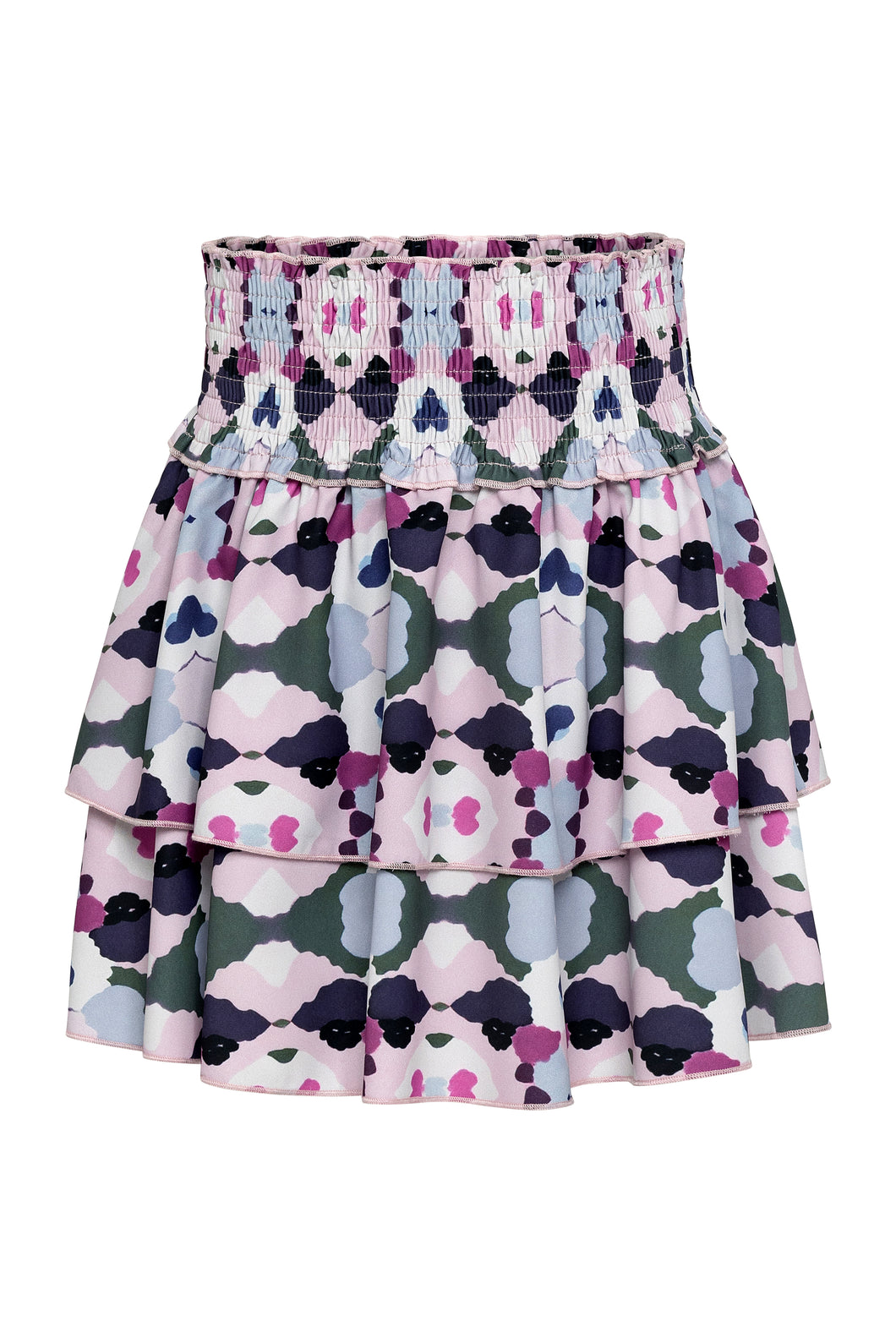 Scottie Skirt - Teal Ink Blot