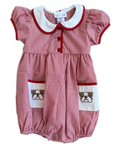 Load image into Gallery viewer, Bulldog Embroidered Girl Bubble
