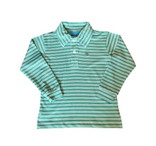Load image into Gallery viewer, Performance Long Sleeve Polo - Evergreen
