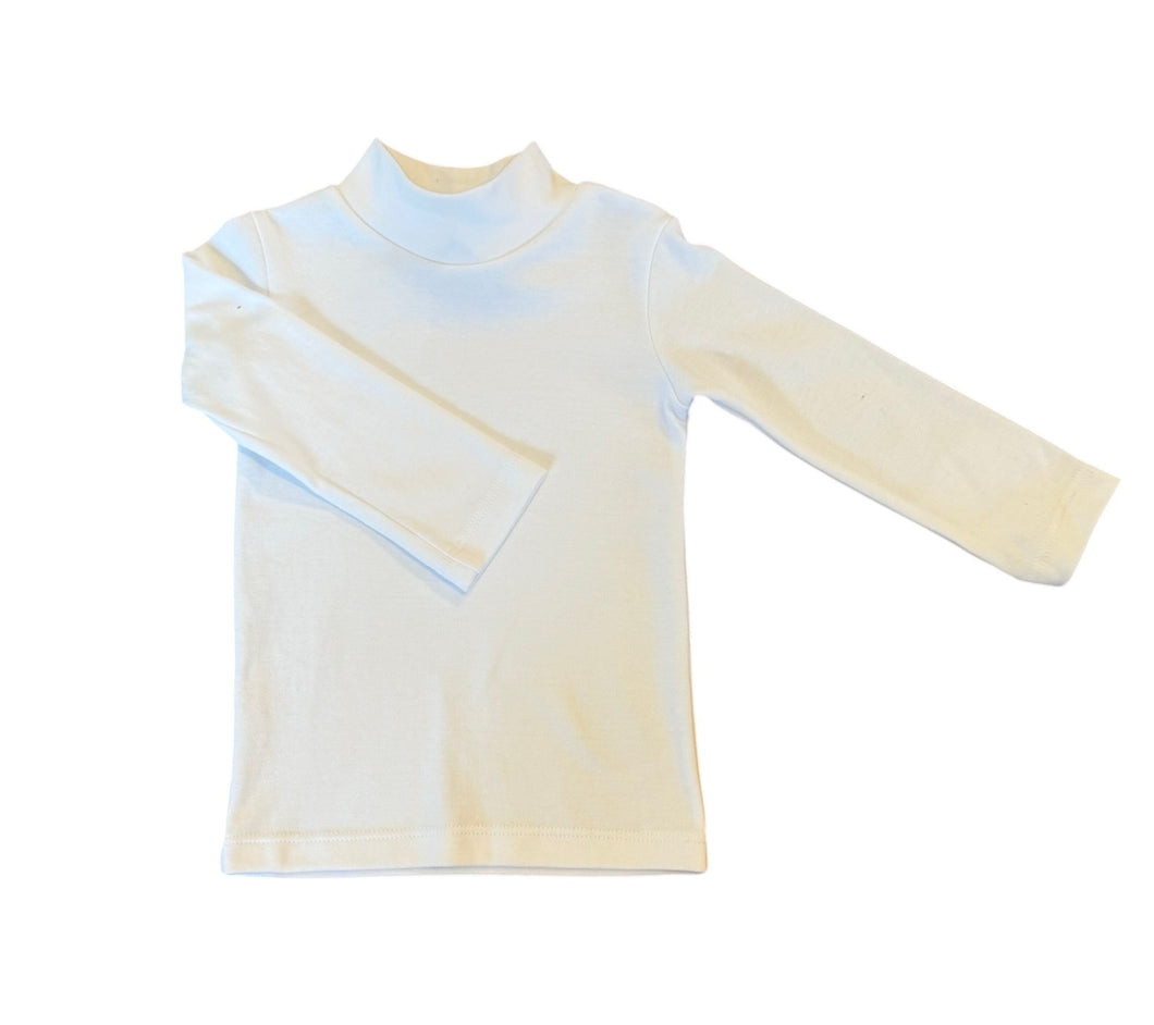 Turtleneck - White Knit