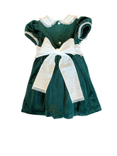 Load image into Gallery viewer, Scarlet Sash Waist Dress - Green Velvet

