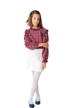 Load image into Gallery viewer, Evelyn Blouse - Hawthorn Plaid
