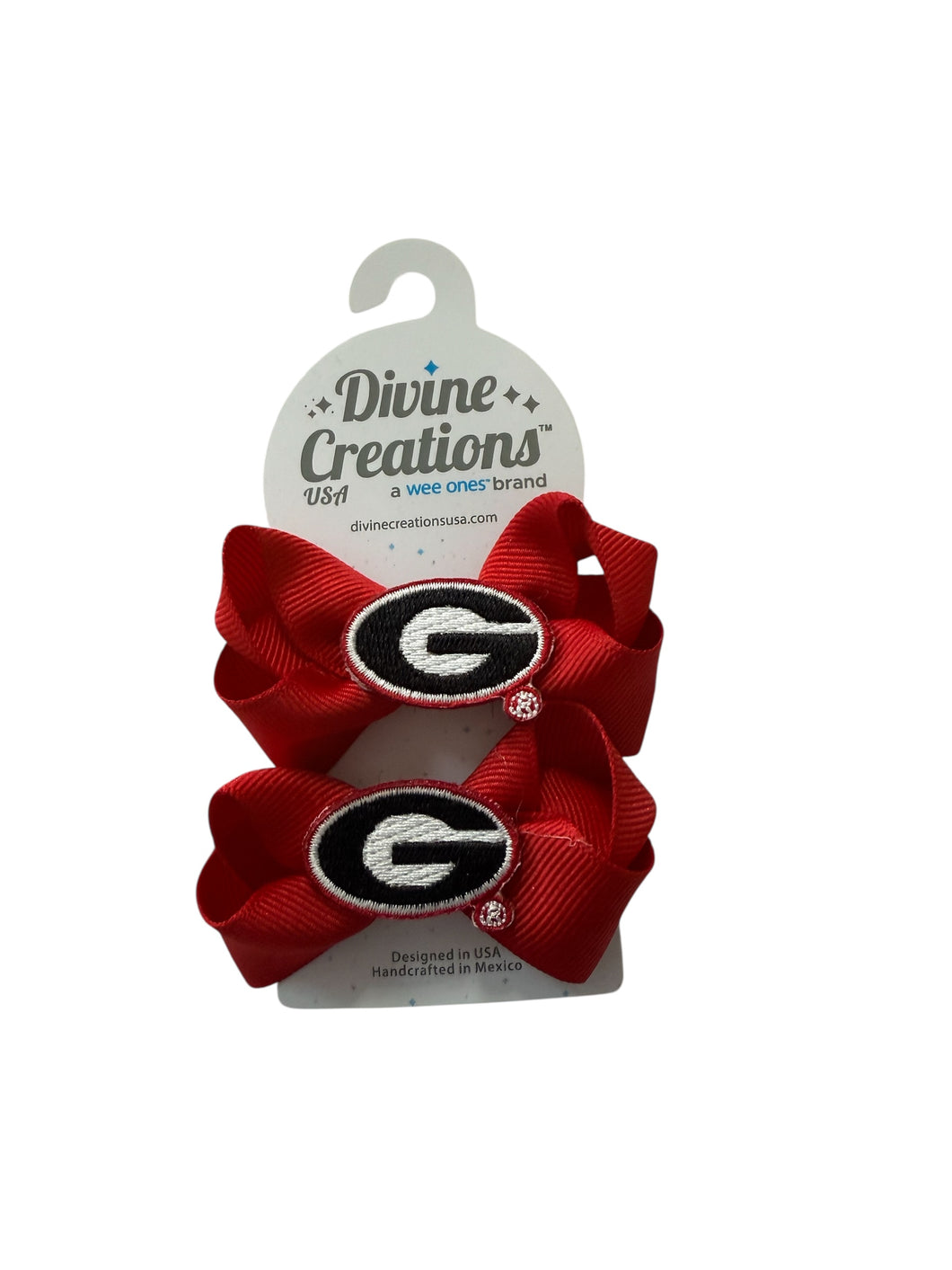 Mini bow pair - UGA