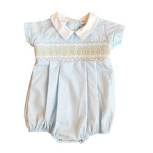 Load image into Gallery viewer, Blake Smocked Boy's Bubble
