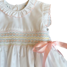 Load image into Gallery viewer, Rose Smocked Waist Dress
