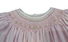 Load image into Gallery viewer, Smocked Rosebud Dress - Pink
