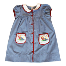 Load image into Gallery viewer, Back to School - Open front dress with pocket
