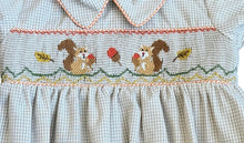 Load image into Gallery viewer, Noah Boy Smocked Bubble with Squirrels
