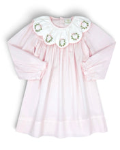 Load image into Gallery viewer, BLESSINGS PINK BATISTE, WREATH EMBROIDERY
