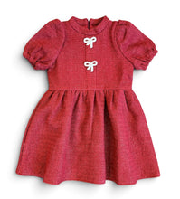 Load image into Gallery viewer, Catherine - Red Tweed Dress
