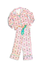 Load image into Gallery viewer, Santa Button Down PJ's
