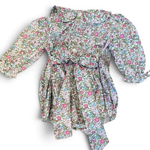 Load image into Gallery viewer, Gianna Vintage Longsleeve smocked Bubble
