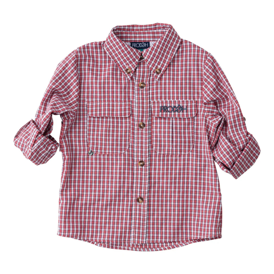 Founders Fishing Shirt - Winterberry Plaid