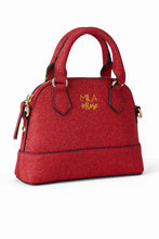Load image into Gallery viewer, Girl&#39;s Crossbody Purse - Red Shimmer

