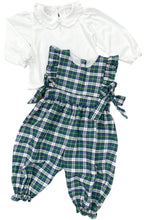 Load image into Gallery viewer, Ruthie Long Bubble - Kelly Green Plaid
