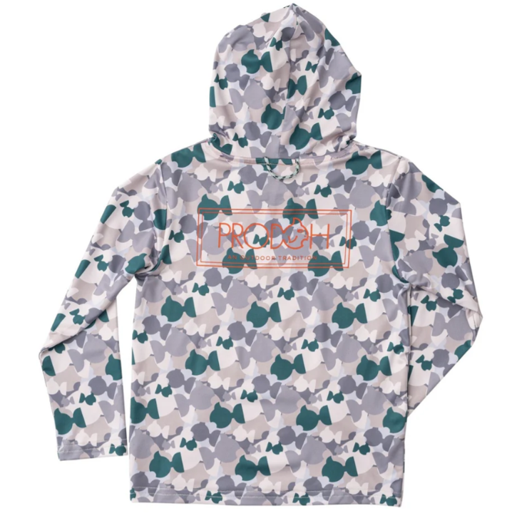 Pro Performance Hoodie Fishing Tee - Prodoh Camo