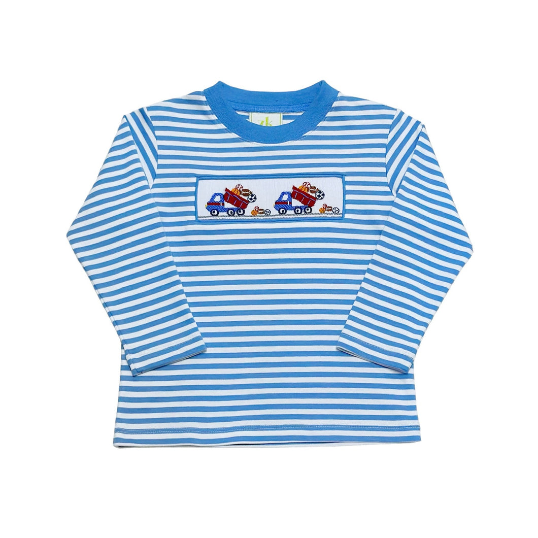 Sports Builder Smocked Play Tee