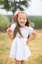 Load image into Gallery viewer, Yuletide White Christmas Dress
