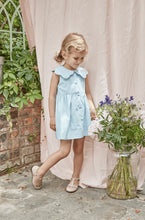 Load image into Gallery viewer, Colette Dress - Blue Deck Poplin

