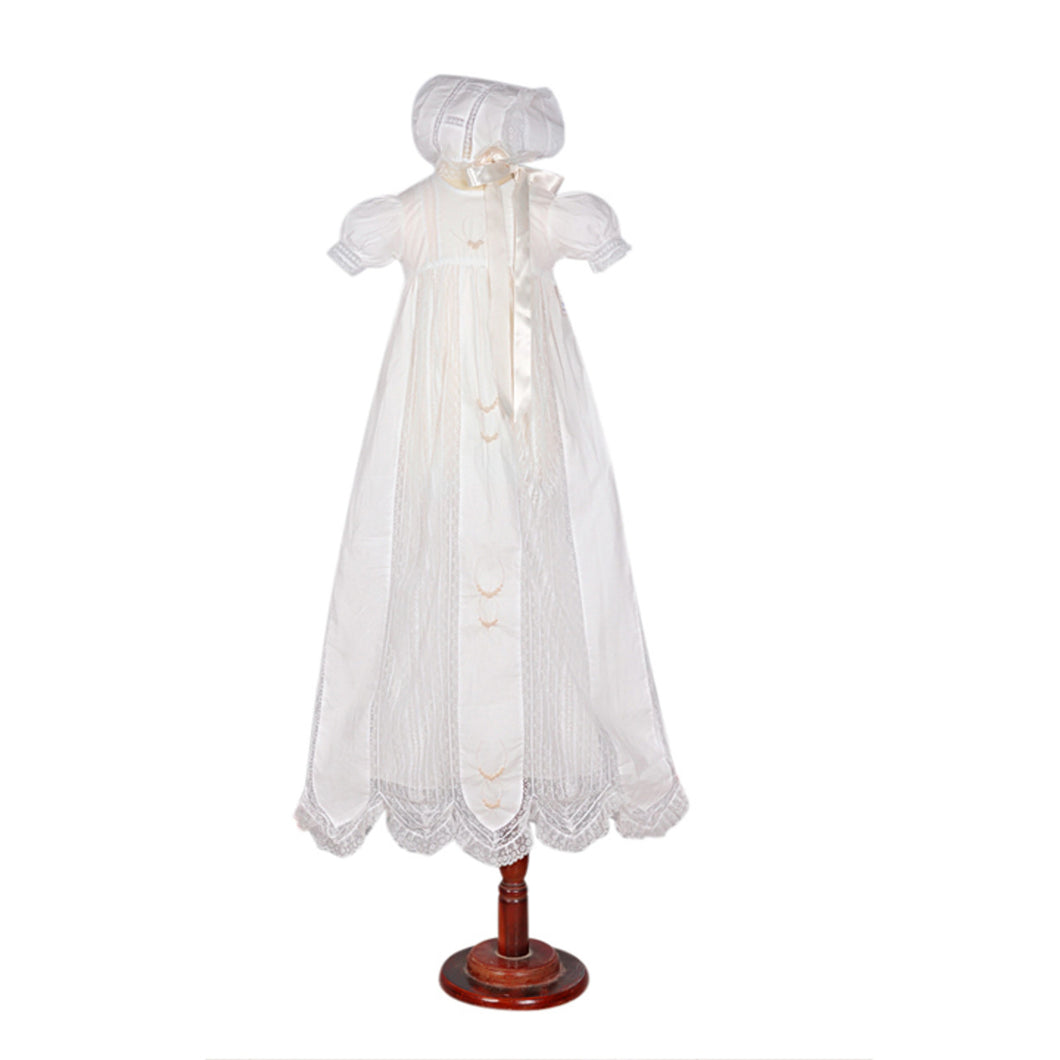 Marley Christening Gown - White