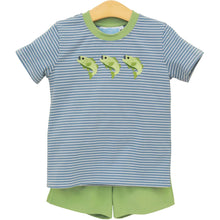 Load image into Gallery viewer, Hooked on Fishing Short Set
