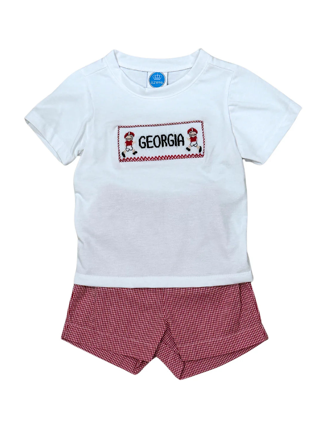 Georgia Smock Football Short Set