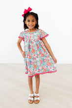 Load image into Gallery viewer, Pom Pom Dress - Preppy Petals
