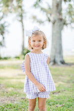 Load image into Gallery viewer, Lottie Knit Bloomer Set - Lavender Check
