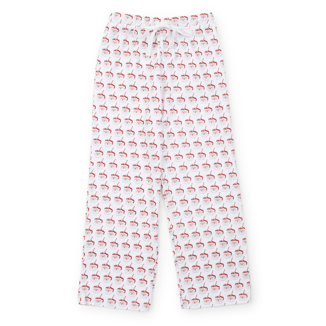 Beckett Pajama Pant - Hot Cocoa Santa