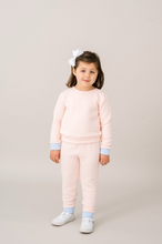 Load image into Gallery viewer, Quilted Sweat Suit - Paris Pink Quilted
