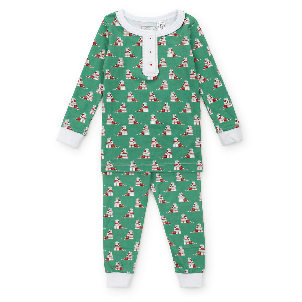 Alden Pajama Set - Santa's Helper