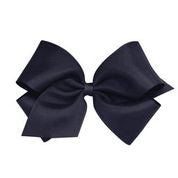 Load image into Gallery viewer, Grosgrain Bow - Navy
