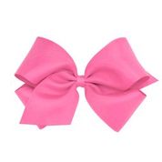Load image into Gallery viewer, Grosgrain Bow - Hot Pink

